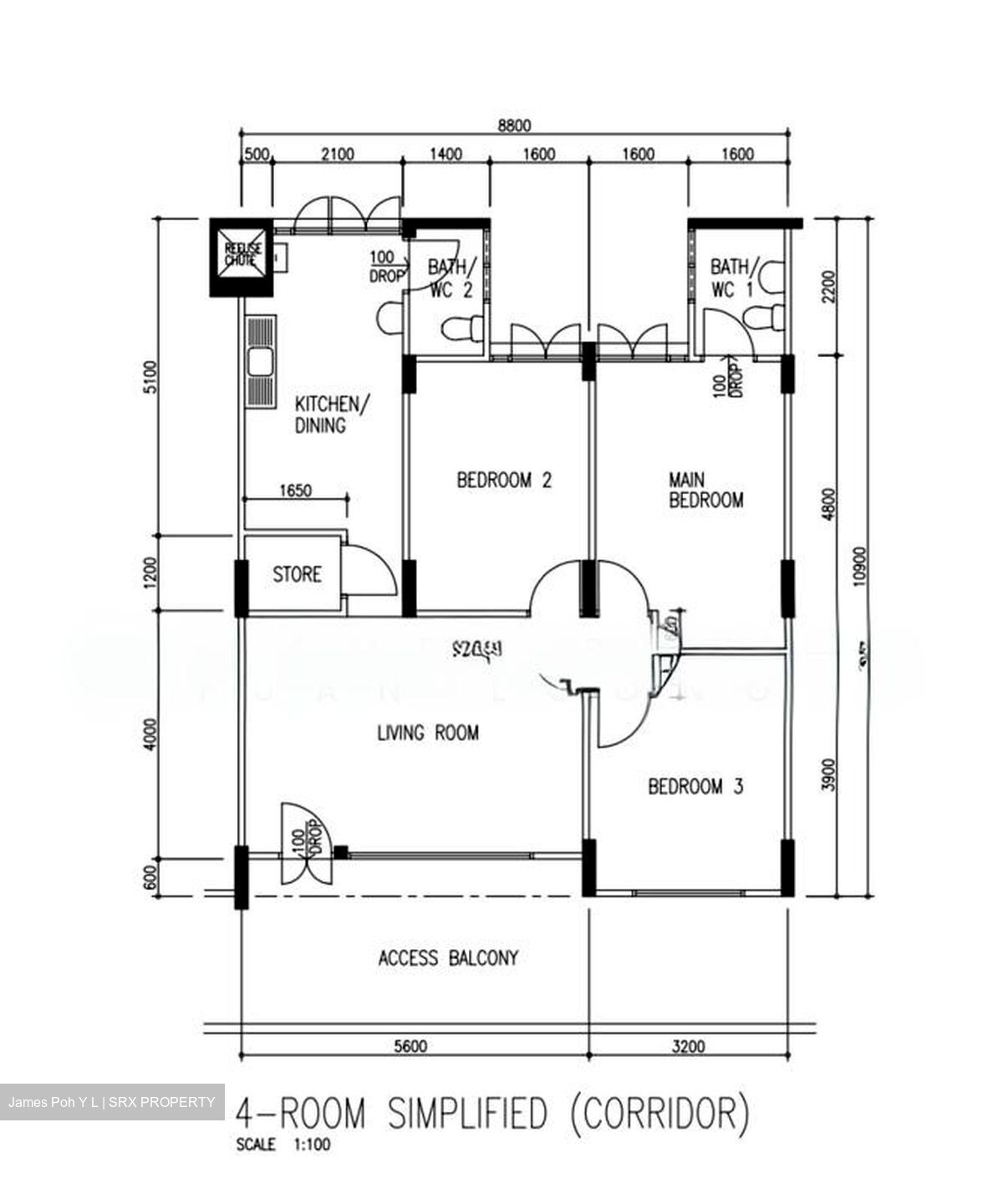 Blk 773 Yishun Avenue 3 (Yishun), HDB 4 Rooms #562046381
